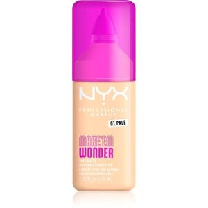 NYX Professional Makeup Make ‘Em Wonder lehký matující make-up odstín 01 Pale 30 ml obraz