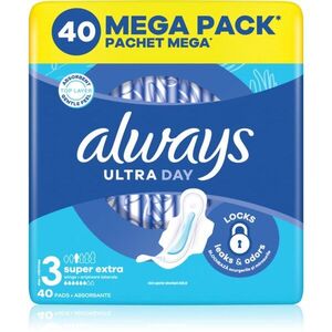 Always Ultra Super Extra Size 3 vložky s křidélky 40 ks obraz