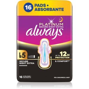 Always Platinum Night Extra Size 5 vložky na noc 16 ks obraz