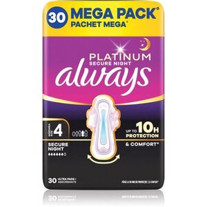 Always Platinum Secure Night Size 4 vložky na noc 30 ks obraz