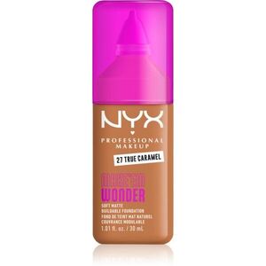 NYX Professional Makeup Make ‘Em Wonder lehký matující make-up odstín 27 True Caramel 30 ml obraz
