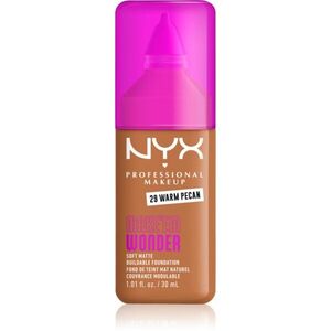 NYX Professional Makeup Make ‘Em Wonder lehký matující make-up odstín 29 Warm Pecan 30 ml obraz
