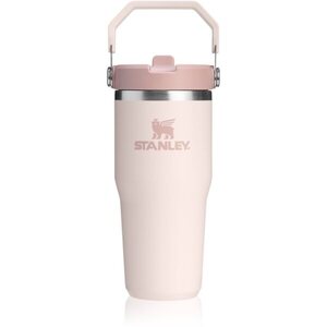 Stanley IceFlow™ Flip Straw 2.0 Tumbler nerezová termoláhev Rose Quartz 410 ml obraz