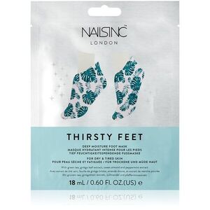 Nails Inc. Thirsty Feet hydratační maska na nohy 18 ml obraz