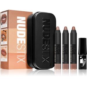 Nudestix 90's Nude Mini Lips matná sada na rty obraz