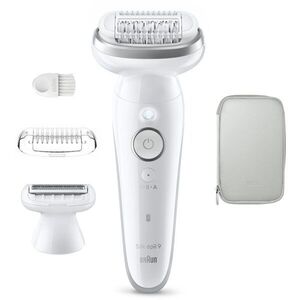 Braun Silk-épil 9 9-030 epilátor s plně flexibilní hlavou pro mokré i suché holení 1 ks obraz
