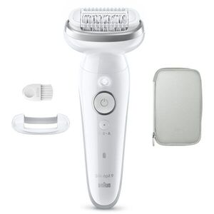 Braun Silk-épil 9 9-011 epilátor s plně flexibilní hlavou pro mokré i suché holení 1 ks obraz