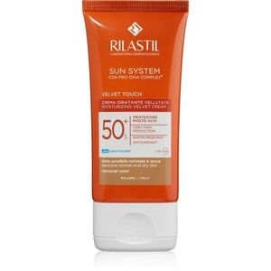 Rilastil Sun System Velvet Touch ochranný tónovací krém na obličej SPF 50+ 50 ml obraz