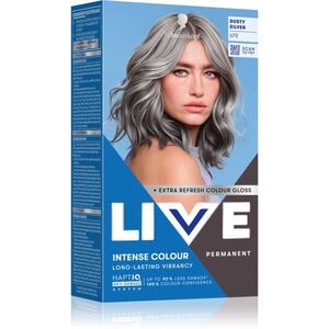 Schwarzkopf LIVE Intense Colour permanentní barva na vlasy odstín U72 Dusty Silver 1 ks obraz