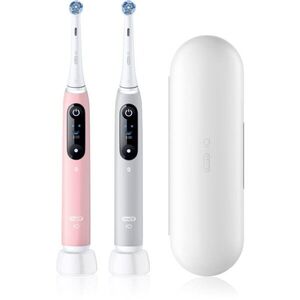 Oral-B iO6 Connected Coach sada zubních kartáčků a náhradních hlavic s pouzdrem DUO BALENÍ 2 ks obraz
