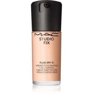 MAC Cosmetics Studio Fix Fluid SPF 15 24HR Matte Foundation + Oil Control matující make-up SPF 15 odstín N18 30 ml obraz