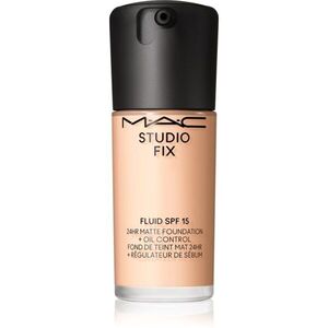 MAC Cosmetics Studio Fix Fluid SPF 15 24HR Matte Foundation + Oil Control matující make-up SPF 15 odstín N11 30 ml obraz