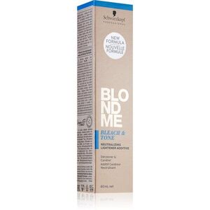 Schwarzkopf Professional Blondme Bleach & Tone zesvětlující a tónovací přísada odstín Ash Additive 60 ml obraz