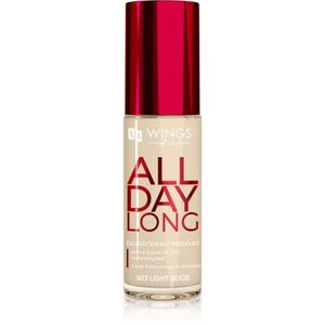AA Wings of Color All Day Long Long Lasting Foundation dlouhotrvající make-up odstín 503 Light Beige 30 ml obraz