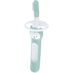 MAM Massaging Brush zubní kartáček pro děti 3m+ Turquoise 1 ks obraz