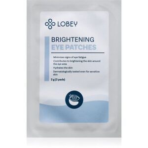 Lobey Skin Care Brightening Eye Patches hydrogelová maska na oční okolí 2 g obraz