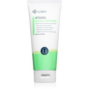 Lobey Atopic zklidňující tělové mléko pro suchou až atopickou pokožku 200 ml obraz