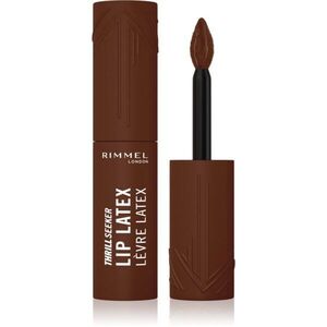 Rimmel Thrill Seeker Lip Latex tekutá rtěnka odstín 600 Cappuccino Deep 6 ml obraz