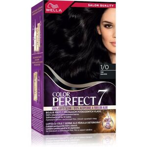 Wella Color Perfect barva na vlasy odstín 1/0 Infinite Black 1 ks obraz