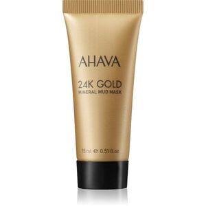 AHAVA Mineral Mud 24K Gold minerální bahenní maska s 24karátovým zlatem 15 ml obraz