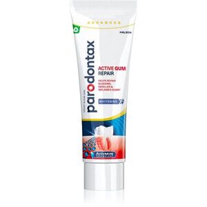 Parodontax Active Gum Repair Whitening zubní pasta pro zdravé dásně a komplexní péči o chrup 75 ml obraz