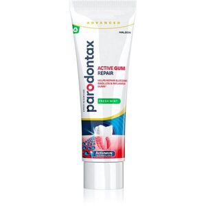 Parodontax Active Gum Repair Fresh Mint zubní pasta pro zdravé dásně a komplexní péči o chrup 75 ml obraz