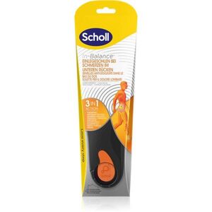 Scholl In-Balance Lower Back vložky do bot na paty velikost Medium 1 pár obraz