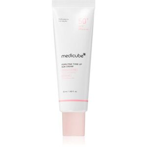 medicube PDRN Pink Tone Up Sun Cream hydratační ochranný krém SPF 50 50 ml obraz