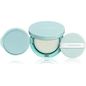 BRINGGREEN Tea Tree Cica Tone Up Sun Cushion lehký ochranný fluid s aplikátorem SPF 50+ 15 g obraz