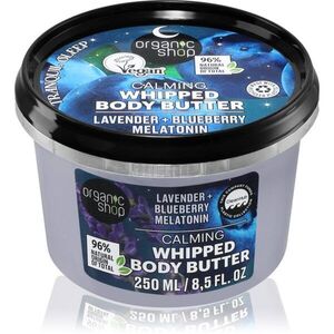 Organic Shop Sleeping šlehané tělové máslo pro klidný spánek 250 ml obraz