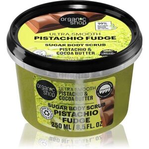 Organic Shop Pistachio Fudge jemný tělový peeling 250 ml obraz