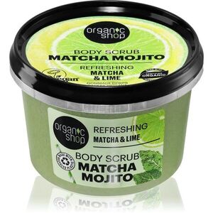 Organic Shop Matcha Mojito osvěžující tělový peeling 250 ml obraz
