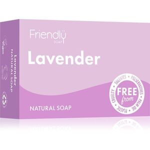 Friendly Soap Natural Soap Lavender přírodní mýdlo 95 g obraz