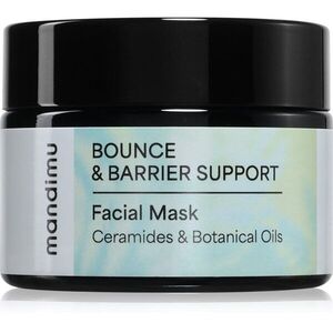 Jíme zdravě Mandimu Bounce & Barrier Support Pleťová maska intenzivní hydratační maska s kyselinou hyaluronovou 50 ml obraz