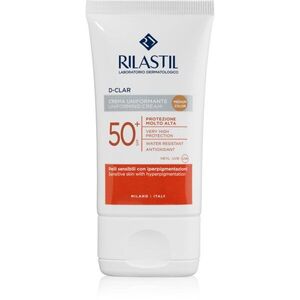 Rilastil D-Clar ochranný tónovací krém proti pigmentovým skvrnám SPF 50+ odstín Medium 40 ml obraz