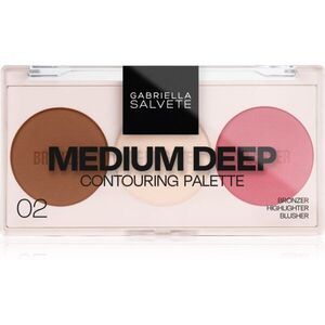 Gabriella Salvete Contouring Palette konturovací paletka odstín 02 Medium Deep 9 g obraz