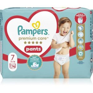 Pampers Premium Care Pants Size 7 jednorázové plenkové kalhotky 15+ kg 36 ks obraz