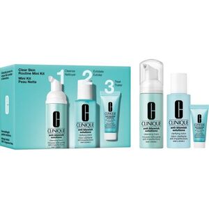 Clinique Mini Kit Clear Skin Routine dárková sada pro dokonalé vyčištění pleti obraz