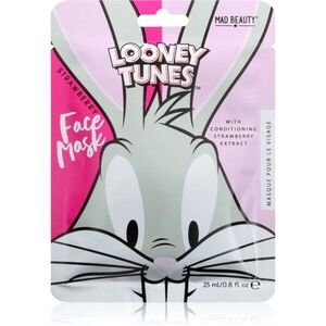Mad Beauty Looney Tunes Bugs Bunny hydratační plátýnková maska s revitalizačním účinkem 25 ml obraz