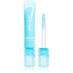 NYX Professional Makeup Jelly Job zářivý lesk na rty se zvětšujícím efektem odstín Jelly Frost 7.5 ml obraz