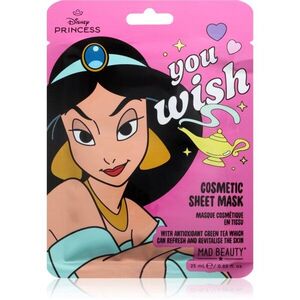 Mad Beauty Disney Princess Jasmine hydratační plátýnková maska 25 ml obraz