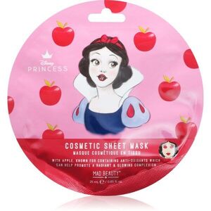 Mad Beauty Disney Princess Snow White plátýnková maska s revitalizačním účinkem 25 ml obraz