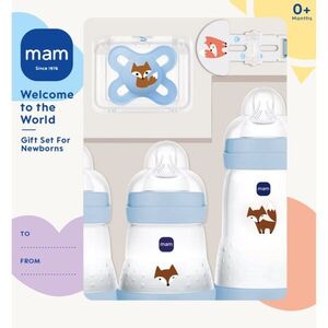 MAM Welcome to the World 0m+ dárková sada pro miminka Blue 1 ks obraz