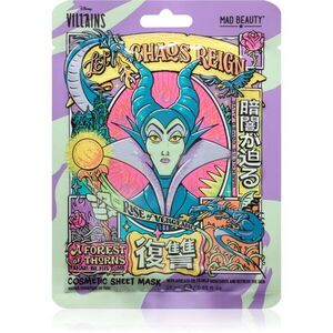 Mad Beauty Disney Villains Maleficent plátýnková maska s vysoce hydratačním a vyživujícím účinkem 25 ml obraz