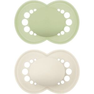 MAM Original 16m+ dudlík Green/ Beige 2 ks obraz