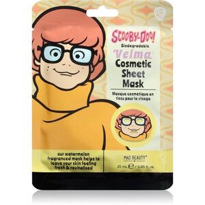 Mad Beauty Scooby Doo Velma plátýnková maska s antioxidačním účinkem 25 ml obraz