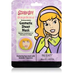 Mad Beauty Scooby Doo Daphne plátýnková maska s revitalizačním účinkem 25 ml obraz