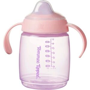 Tommee Tippee Trainer Spout tréninkový hrnek 6m+ Pink 1 ks obraz