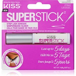 KISS Superstick Extended Wear lepidlo na umělé řasy Clear 4.8 g obraz