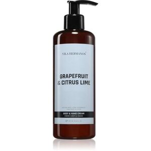 Vila Hermanos Apothecary Grapefruit & Citrus Lime tělový krém 300 ml obraz
